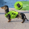 Queenmore Small Dog Life Jacket,Small Dog Life Vest for Swimming,Adjustable