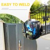 10 Pack Weld On Bullet Hinges, 3-1/2" Weldable Hinge for