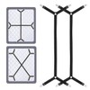 hzbaiyi 2 Pcs Bed Sheet Clips Triangle Adjustable Bed Sheet