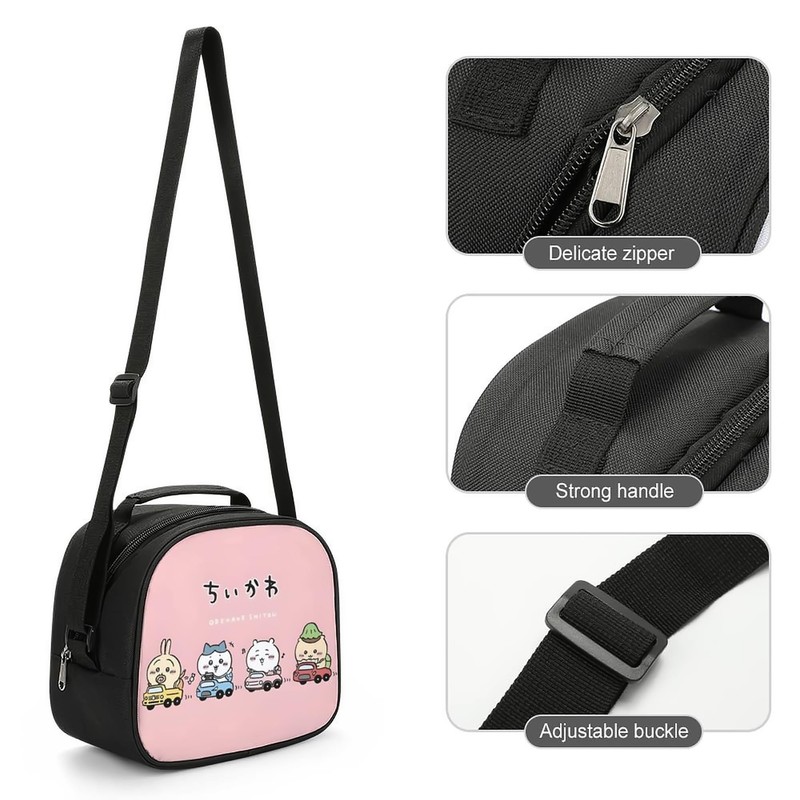 Cute Children's Lunch Bag, Insulated Lunch Bag, Cooler, Stylish, Large