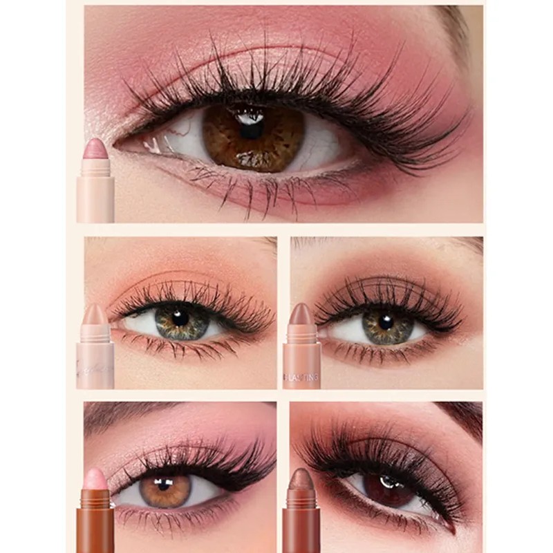 2 Sombra Para Ojos En Barra Varios Tonos Perla Impermeable