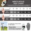 Men's Golf Gloves Value 2 Pack, Quality Soft Leather All