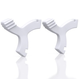 Chewies for Invisalign Aligner,2 PCS Unscented Aligner Chewies for Invisible Braces Aligner Orthodontic Munchies(White/Unflavored)