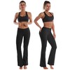 BUBBLELIME 29"/31"/33"/35" 4 Styles Women's Bootcut Yoga Pants Tummy Control