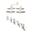 5PCS PFA Tube Flaring Kit, Belling Expander PTFE Pipe Reamer