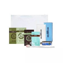 Seorin 세면도구 어메니티 트래블키트 여행용파우치 서린 7종 5세트 Travel Toiletry Bag Set Serin 7-Piece 5-Set Amenities Kit