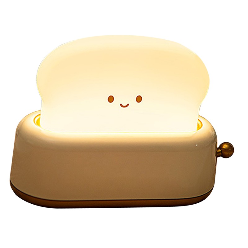 Bread Maker Night Light USB Rechargeable Stepless Dimming LED Desk