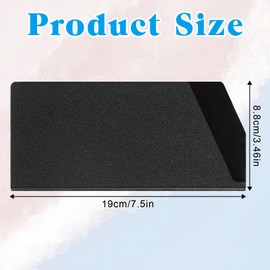 Cleaver Edge Guard ABS Knife Cover Sleeves for 7" Chopping Knife 7.5” X 3.5” Cleaver Universal Knives Sheath for Home Kitchen Knives Edge Guard Blade Protector(Black)