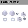 Wall Hung Toilet Gasket and Connector Set Compatible with Geberit