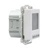 Halmburger ERD55rg Digital Room Thermostat with Large Display Including Gira