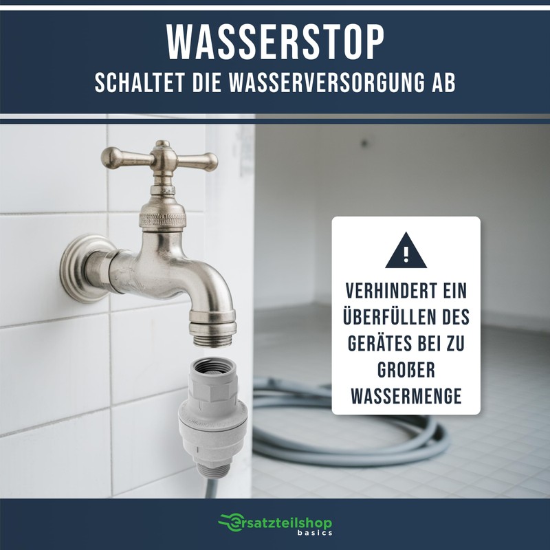 Water Stop Washing Machine Aquastop Valve for Hose 3/4 Inch