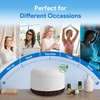 ASAKUKI ASAKUKI 500ml Premium, Essential Oil Diffuser with Remote Control,