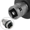 Trade-Shop 2-in-1 Set Drill Chuck + 1/2 Inch Square Adapter