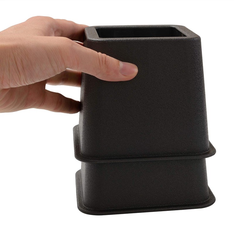 HOME COMPOSER 3 inch Bed Risers Set of 4, Heavy