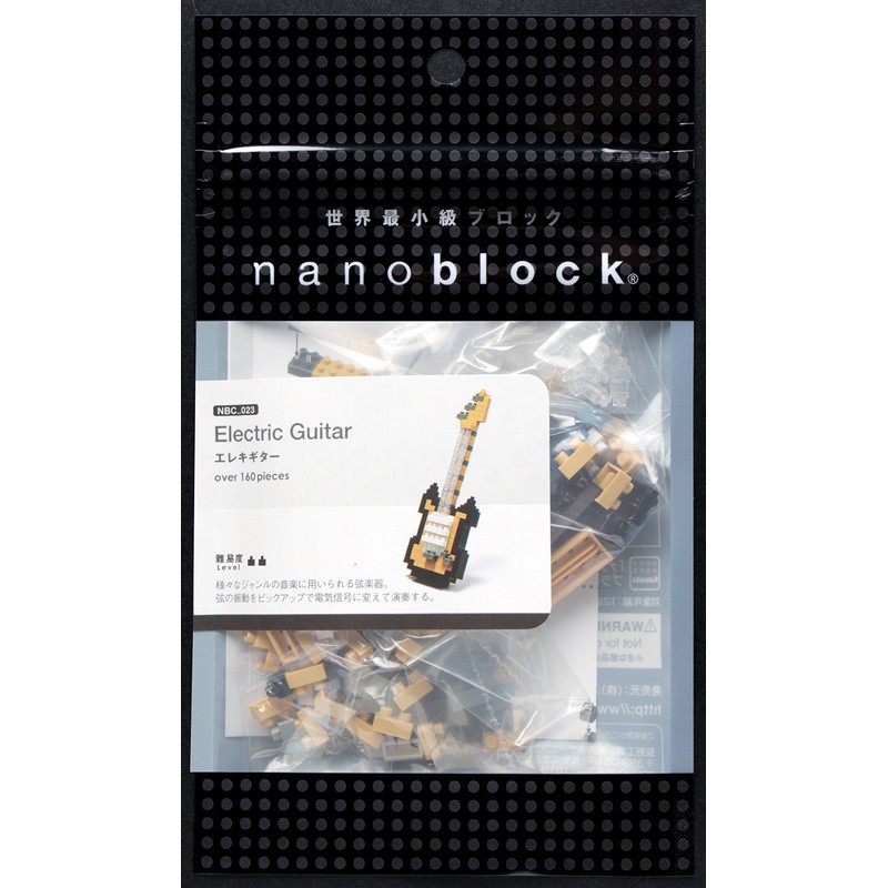 Nano Block Collection Electric Guitar