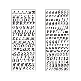 1 Set Letters Numbers Stickers Resin Mould Filler Epoxy Resin Filling Materials Epoxy Resin Accessories Jewelry Making Material