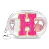beltou Clear Figure Display Bag with Keychain, Chenille Letter Patches