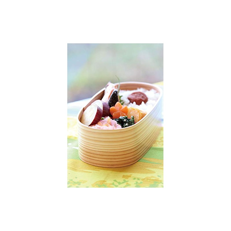 Yamako 801824 Magewappa Slim Lunch Box