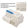 Circuit Breaker 3P and N MCB DIN Rail Mount 4500A