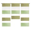 Decocompany Home Design Mini Panel Curtain Set Green 2280-10 |
