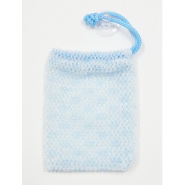 Kokubo 3273 Awawa Soap Net, 3D Mesh Material, Generously Foamed, Blue