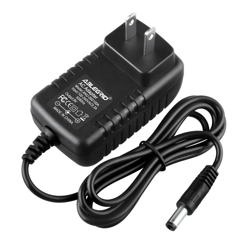 Ablegrid 9V Battery Clip Power Supply AC Adapter Wall Charger