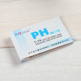 pH Testing Paper, 80 Sheets, For Various Purposes (Such As Solutions Tests), PH1 – 14