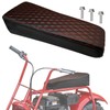 QYMOTO 19" Upgraded Coleman CT200U Seat,Red Stitching Pattern for CT200U-A