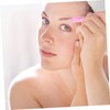 IWOWHERO Eyebrow Tweezers Set Double-ended Stainless Steel Tweezers for Hair