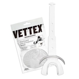 Vettex DoubleGuard Mouth Guard with Lip Protection for Sports