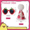 FFDHWU 1 Piece Of Strawberry Birthday Hat For 1 Year