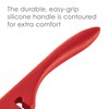 Rachael Ray Tools & Gadgets Solid Spoon, 13", Red