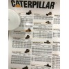 Caterpillar 2024 Product Line heavy equipment POSTER 24X 36" bulldozer