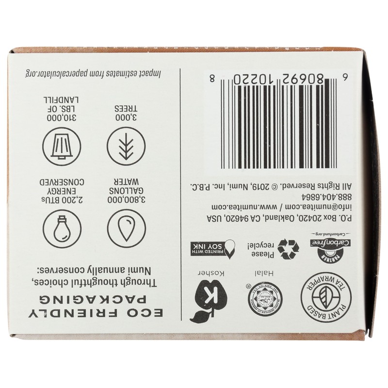 Numi, Tea Breakfast Blend Organic, 18 Count