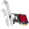 GLOTRENDS LE8111H Gigabit PCIe Ethernet Network Card, RTL8111H Chip, RJ45