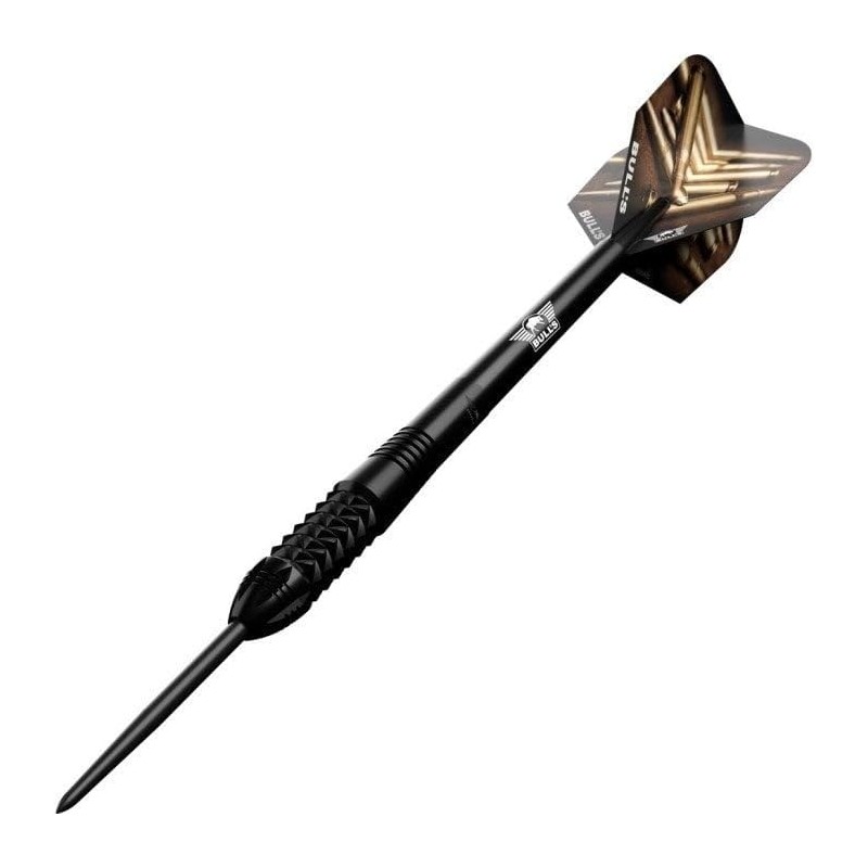 Bull's Caliber Black 90% Steel Tip Darts