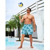 Men's Swim Trunks with Compression Liner 2 in 1 Quick