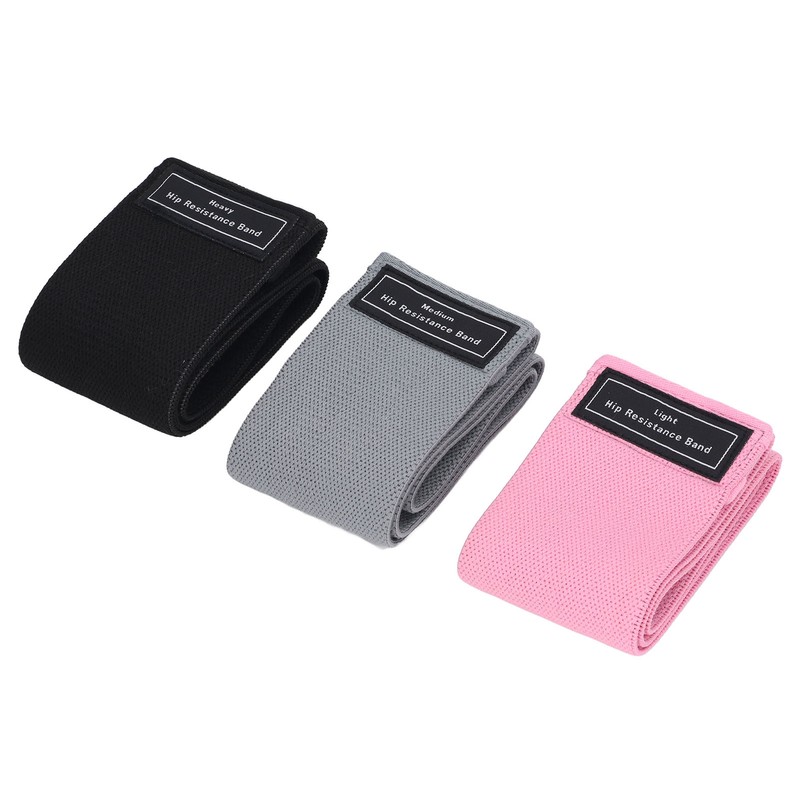 3PCS Resistance Bands Elastic High Pulling Force Exercise Workout Band