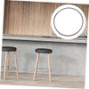 Sosoport 3pcs Bar Stool Rubber Base Protectors Nonslip Floor for