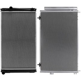 ROADFAR Aluminum Radiator Replacement 2020-2021 for Kia for Sportage 13608 Plastic Radiator Auto Parts Complete radiator Radiator Engine Coolant Radiator Assembly Radiator