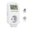 Hocosyme Infrared Heating Thermostat Socket, Socket Thermostat Programmable for Electric