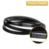 sourcing map 5V800 V-Belt, Classic Wrapped Rubber V-Belt 80" Outside