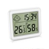 Ankilo Digital Thermometer Hygrometer with Clock, Indoor Portable Large Screen