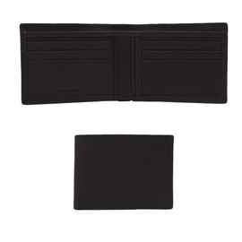 Jafferjee & Co. Genuine Leather Wallet for Men, Thin RFID Blocking Wallet Men - Stylish and Slim Front Pocket Minimalist, Cardiff Black, Cardiff