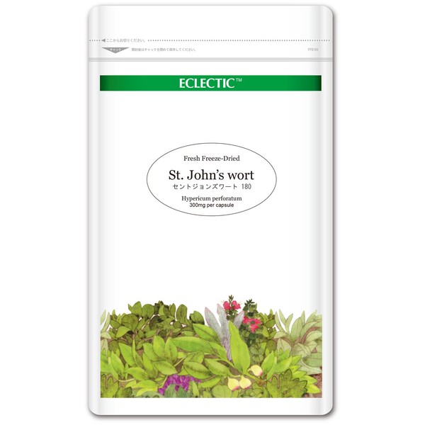 Erectic St John's Wort Eco Pack 10.1 oz (300 ml) x 180 Capsules ec124