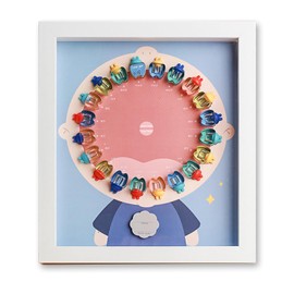 Tooth Keepsake Box, Tooth Fairy Box Dropped Tooth Keepsake Cute Lost Tooth Holder Toddler Teeth Case, Baby Teeth Storage for Boys and Girls (Blue)