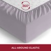 Mellanni Extra Deep Pocket King Fitted Sheet - Iconic Collection