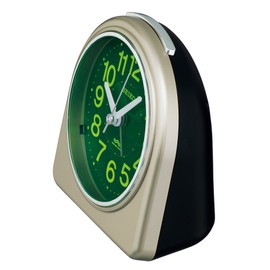 セイコー クロック 目覚まし時計 電波 アナログ 薄金色 パール KR332G SEIKO