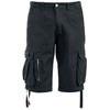 Black Premium by EMP Men's Black Shorts with Large Pockets,
