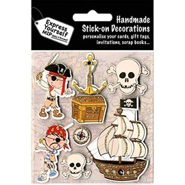 Express Yourself MIP 3D Stickers, Multi-Colour, 0.26 x 10.16 x 15.88 cm